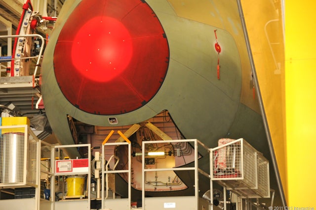 Landing gear door open 