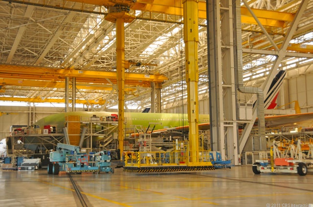 Wide shot of Station 30 