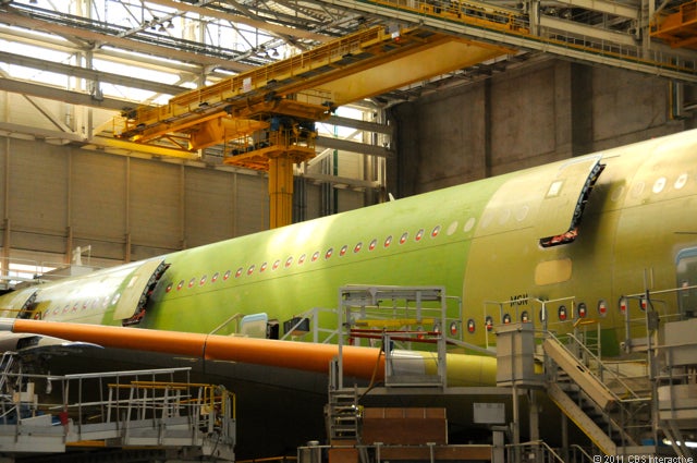 Side of plane at Station 30 