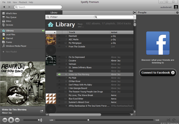 Photo of Spotify Music Library 