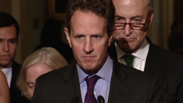 Geithner: "Time's running out" on debt deal 
