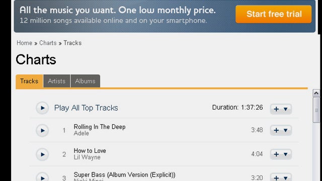 Music streaming roundup  