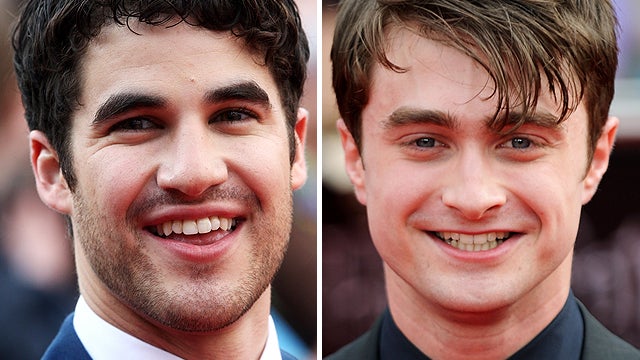 Darren Criss and Daniel Radcliffe 