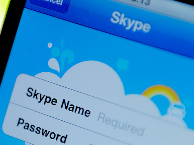 Skype application 