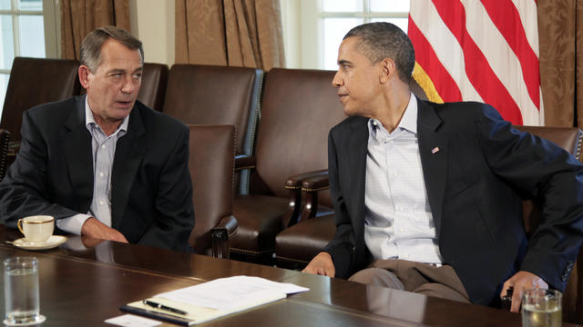 President Obama and House Speaker John Boehner 