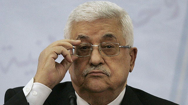 Palestinian President Mahmoud Abbas attends a meeting of the Central Committee of the Palestine Liberation Organization (PLO), in the West Bank city of Ramallah, July 27, 2011.  