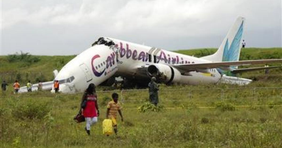 Jet From JFK Crashes In Guyana; No Deaths CBS New York