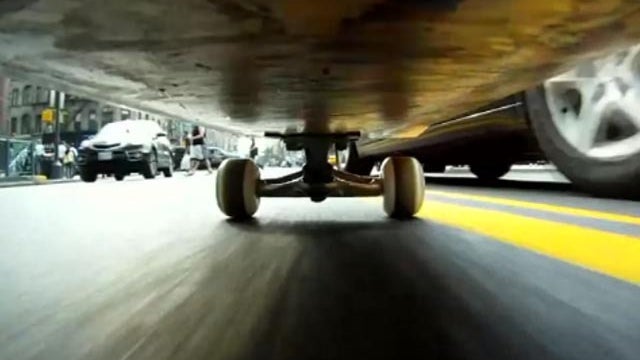skateboard go pro in new york 