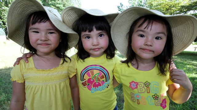 Triplets: Growing up in a set 