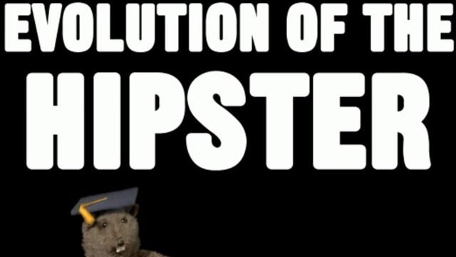 evolution of the hipster 
