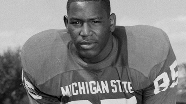 Michigan State football player Bubba Smith 