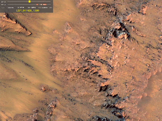 Warm-season flows on slope  