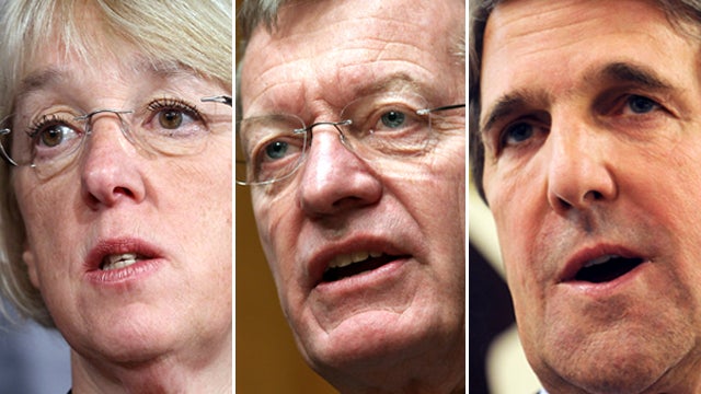  Sen. Patty Murray (D-Wash.) Sen. Max Baucus (D-Mont.) and John Kerry (D-Mass.) 