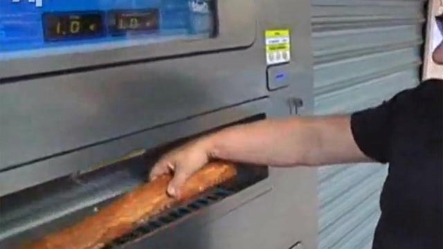 baguette vending machine 