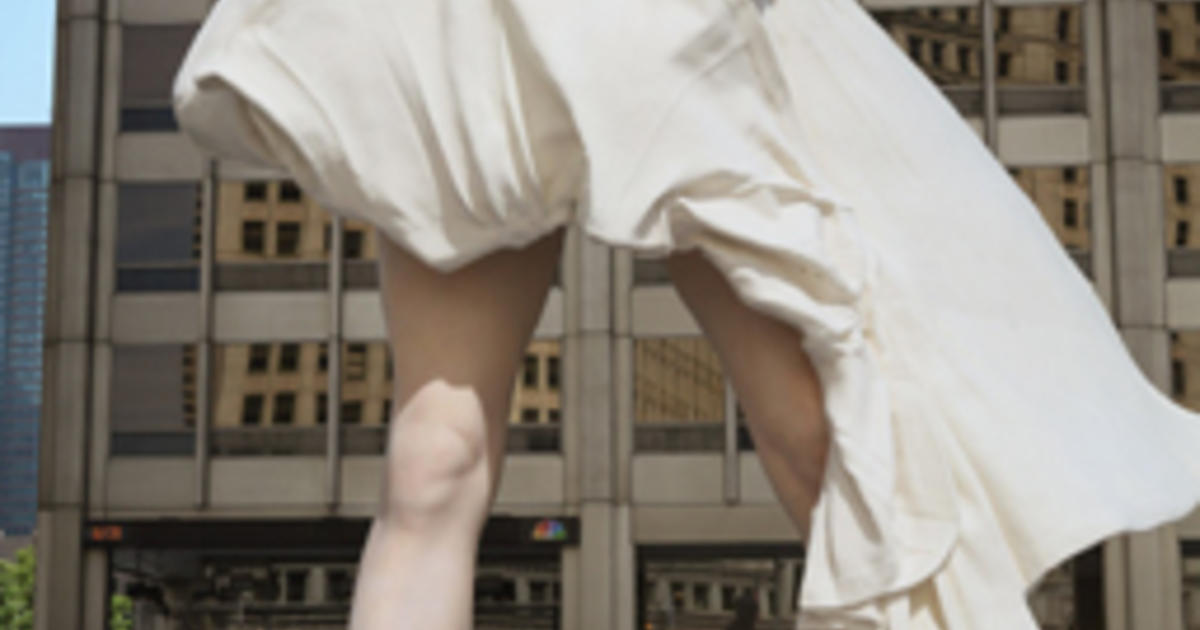 Backlash hits giant Marilyn Monroe statue for 'forcing upskirting