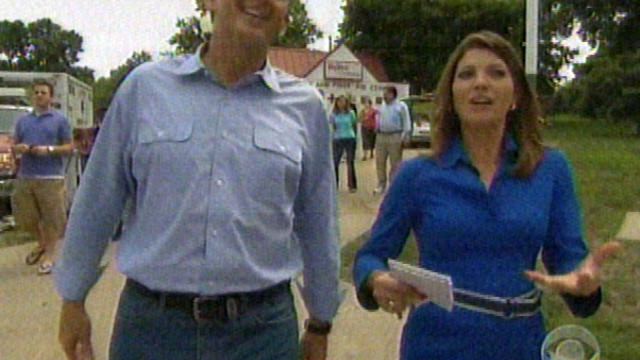 CBS News chief White House correspondent Norah O'Donnell speaks with former Utah Gov. Tim Pawlenty in the final hours before Saturday's Straw Poll in Iowa.  