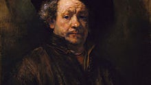 Rembrandt van Rijn pictured in this self-portrait 