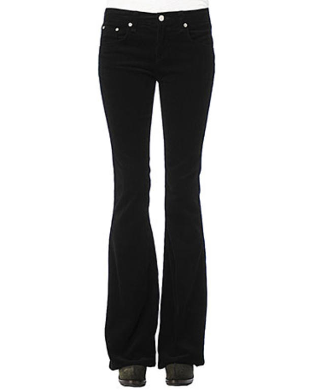 Belled Pants: Rag and Bone Black Belled Pants 