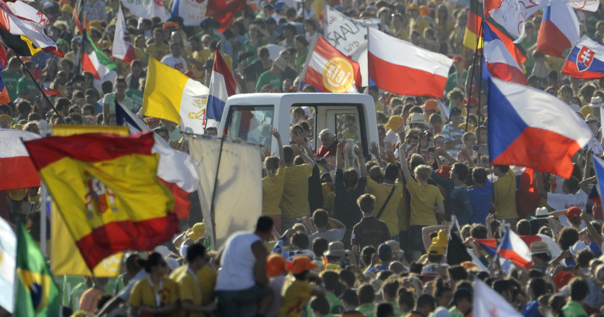 Pope Urges Youth To Spread Their Faith - CBS News