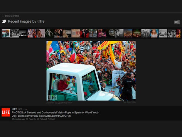 Twitter to launch image galleries on user profiles on Monday 