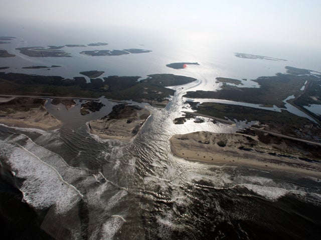 Hatteras Island damage 