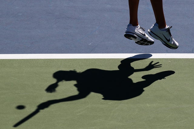 shadow of Julia Goerges  