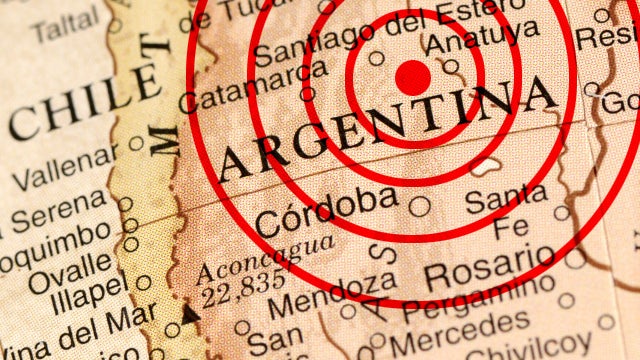 Argentina earthquake 