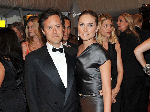 David Lauren and Lauren Bush attend the Costume Institute Gala at The Metropolitan Museum of Art on May 2, 2011, in New York. 