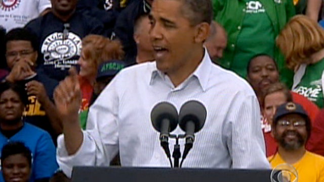 Obama previews jobs proposal in Detroit 
