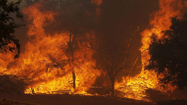 "Historic" Texas wildfires 