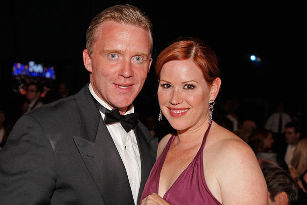 Actors Anthony Michael Hall And Molly Ringwald  
