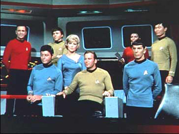 The cast of TV's Star Trek (1967) 
