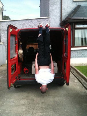 LOL-worthy "batman-ing" photos, it's the new "planking" 