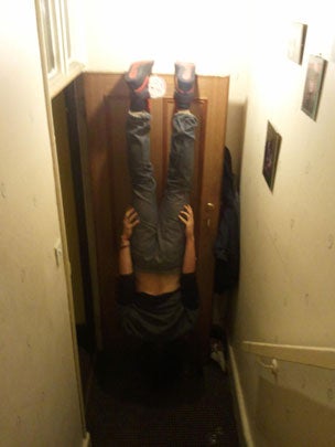 LOL-worthy "batman-ing" photos, it's the new "planking" 
