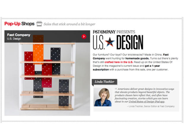 Flash-sale site Fab.com opens virtual pop-up shop with Fast Company 