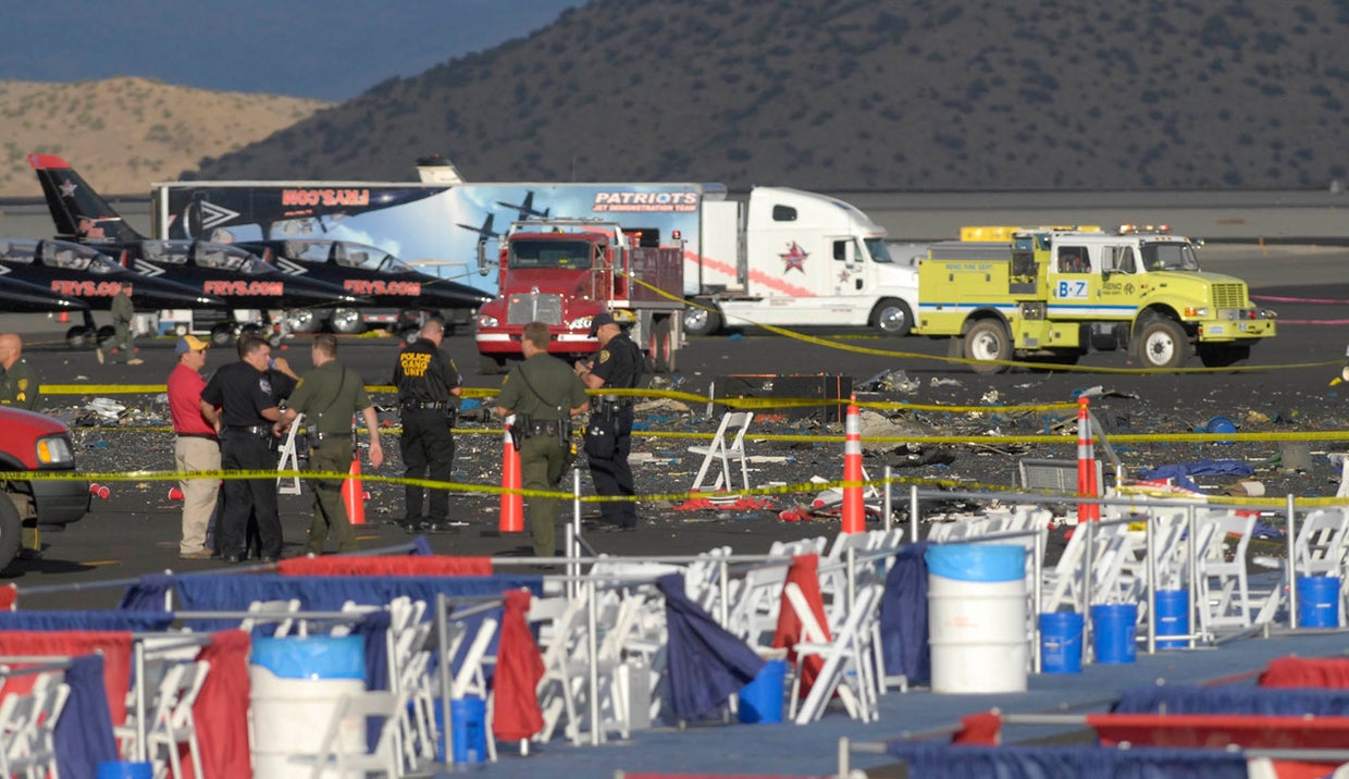 Deadly crash at Reno air races