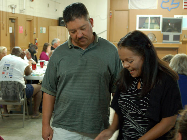 Tim and Sandra Cordova at Albuquerque's Joy Junction shelter 