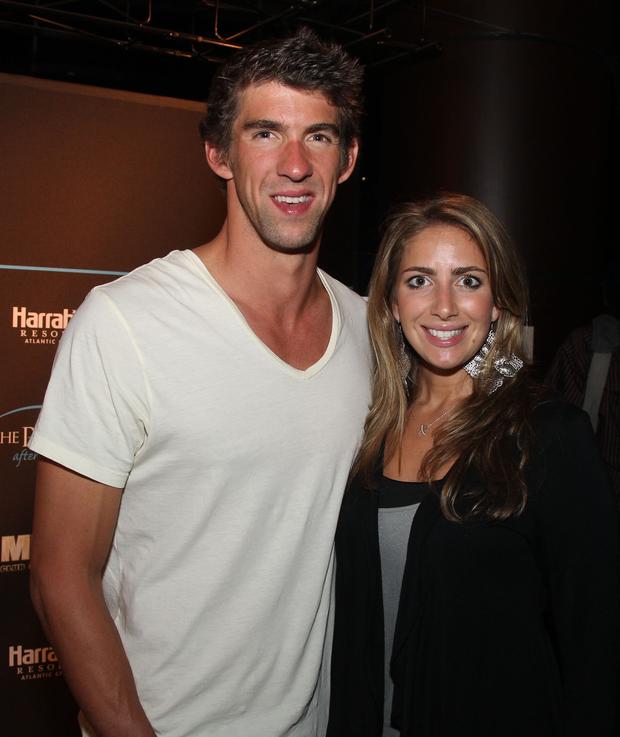 Michael Phelps and Veronica Dudo 