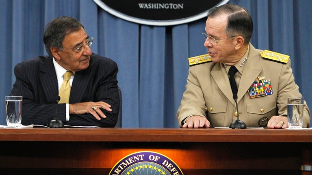 Leon Panetta, Adm. Mike Mullen 