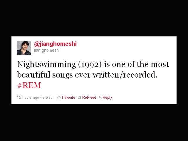 The day after: REM splits, tweeters react 