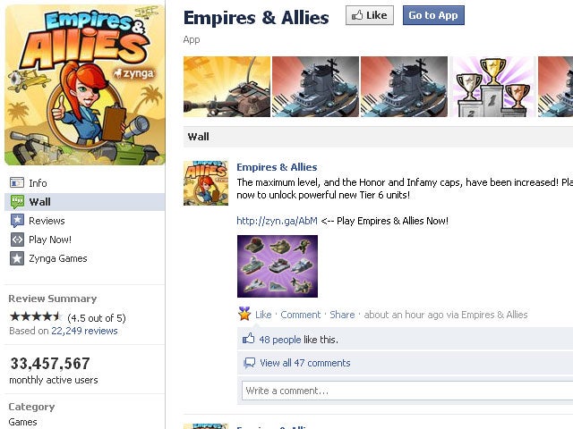 Top 20 most engaging Facebook pages 