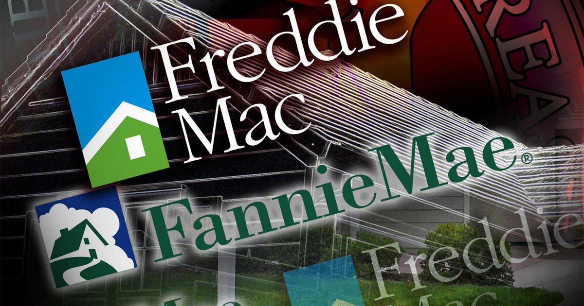 U.S. to change Fannie, Freddie bailout deal CBS News