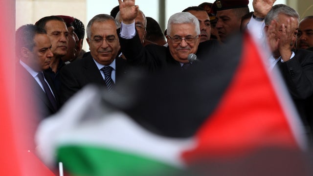 Palestinian President Mahmoud Abbas 