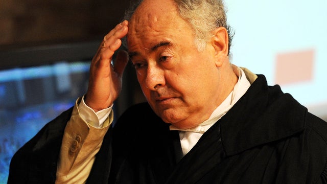 Prosecutor Giuliano Mignini attends an appeal hearing at Perugia's court of appeal Sept. 26, 2011 in Perugia, Italy. 