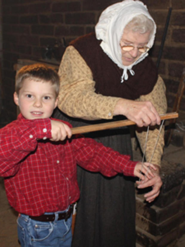 12/10 - travel &amp; outdoors - holiday activities - Candle dipping at Sutters Fort 