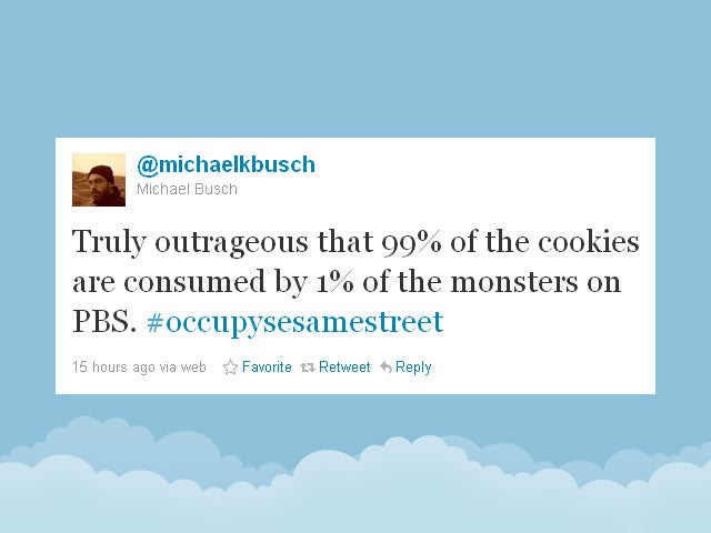 Funniest #OccupySesameStreet tweets 