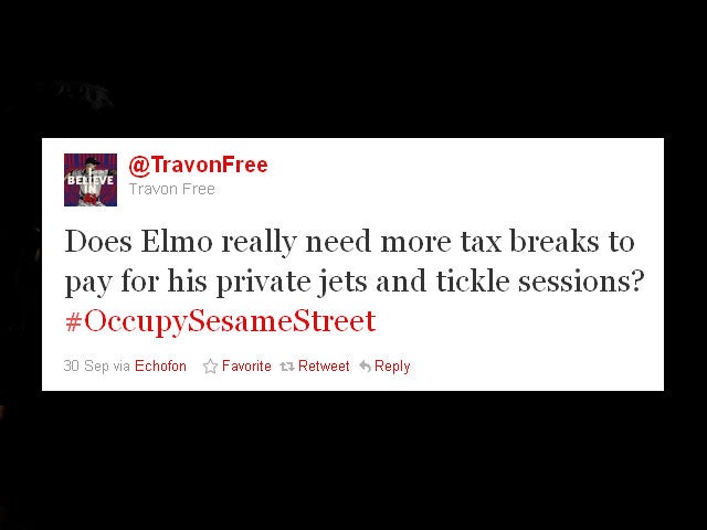 Funniest #OccupySesameStreet tweets 