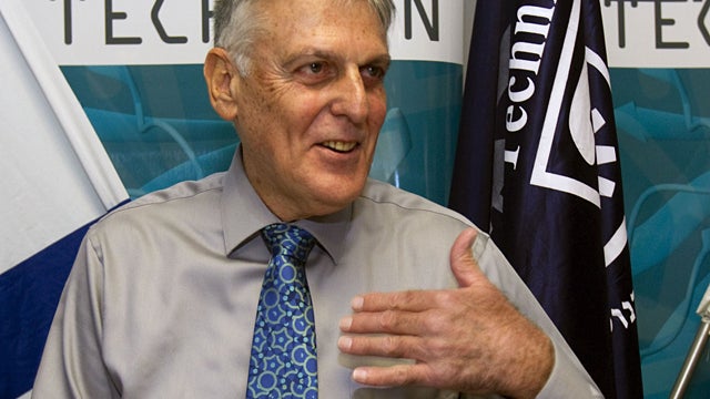 Chemistry Nobel Prize winner Israeli scientist Daniel Shechtman 