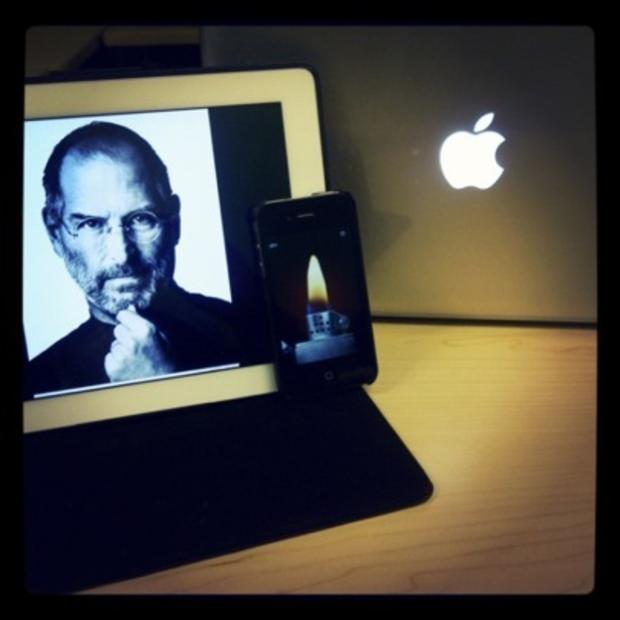 Powerful Steve Jobs tributes shared on Instagram and Twitpic 