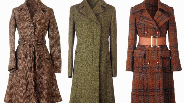 Three woolen coats  